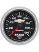 Auto Meter Gauge GM Performance Analog Brake Pressure 0-1600 PSI 2 1/16…