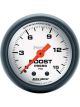 Auto Meter Gauge Phantom Boost Pressure 0-15 PSI 2 1/16
