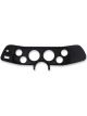 Auto Meter Gauge Panel ABS Plastic Black Four 2 1/16