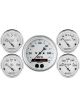 Auto Meter Gauges Old Tyme White Series Speedo Water Temp Voltmeter Fuel …