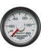 Auto Meter Gauge Arctic White Exhaust Back Pressure 0-100 PSI 2 1/16