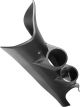 Auto Meter Gauge Pod Pillar Dual Black 2 1/16
