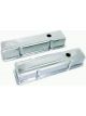 RPC Chrome Steel Valve Covers, Tall 3-5/8