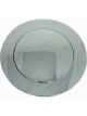 RPC Chrome Alloy Horn, Button With Ground Wire, Plain Style 4-5/8
