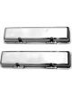 RPC Alloy Valve Covers, Short Profile (Polished), Small Block Chev