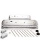 RPC Ball-Milled Alloy, Center Bolt Valve Covers, Short Profile (Polishe…