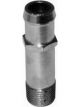 RPC Alloy Chrome Water, Pump Fitting, Fits S/B, & B/B Chev With 3/4