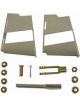 RPC Chrome Brake Booster, Bracket, w/Mounting Hardware