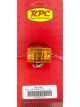 RPC Chrome Small Turn Signal, Light With Amber Lens, Single Filament …