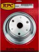 RPC Chrome Steel Crankshaft, Pulley, Single Groove, 6.90