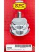 RPC Chrome Steel Mopar Style, Push-In Breather With Tube, 1