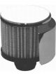 RPC Chrome Steel Push-In Open, Filter Breather With Shield, 3