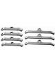 RPC Chrome Steel Spreader Bar, Set Of 7, Fits B/B, Chev 396-454 3 Bars …