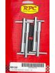 RPC Chrome Steel T-Bar Wing, Nut (Pack Of 4), 4-1/4
