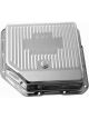 RPC Chrome Steel Transmission, Pan For GM Turbo 350, Finned, Drain Pug …