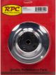 RPC Chrome Steel Water Pump, Upper Pulley, Double Groove, 6.30