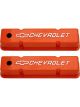RPC Fabricated Orange, Alloy Tall Valve Cover, For S/B Chev With Chev L…