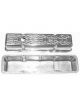 RPC Flamed Alloy Valve, Covers Tall Profile, (Polished), Small, Block …