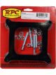 RPC Phenolic Plastic, Carb Spacer, Open, Center, 1