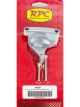 RPC Polished Alloy Timing, Tab, Plain Style, Fits, S/B Chev 283-350 Wit…