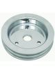 RPC Polished Alloy, Crankshaft Lower Pulley, Double Groove, 6.60