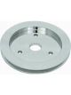 RPC Polished Alloy, Crankshaft Lower Pulley, Single Groove, 6.60