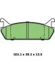 Protex Blue Brake Pads