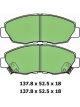 Protex Blue Brake Pads