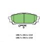 Protex Ultra Ceramic Brake Pads