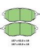 Protex Ultra Ceramic Brake Pads