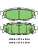 Protex Ultra Ceramic Brake Pads