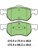 Protex Blue Brake Pads