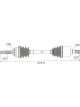 Protex CV Driveshaft