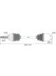 Protex CV Driveshaft