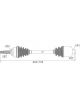 Protex CV Driveshaft