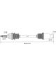 Protex CV Driveshaft