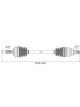 Protex CV Driveshaft