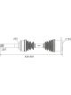 Protex CV Driveshaft