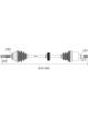 Protex CV Driveshaft