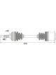 Protex CV Driveshaft