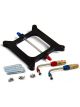 Nitrous Oxide Systems NOS Nitrous Plate, Aluminum, Black, Square Fla