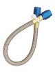 Nitrous Oxide Systems NOS Hose, Braided Stainless Steel, -4 An Femal