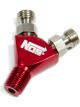 Nitrous Oxide Systems NOS Fitting, Y, -3 An, -3 An, 1/8 In. Npt, Alu