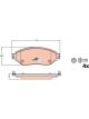 TRW Brake Pads