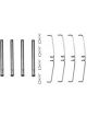 TRW Brake Pad Accessory Kit