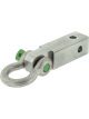 Hulk 4x4 Recovery Hitch 185mm W/Bow Shackle Galvanized 4 Holes