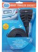 ARK 7 Pin Trailer Socket Flat Plastic Black Lid & 1.5M Flat Cable Pck
