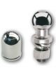 ARK Chrome Tow Ball & Cover 50mm 3.5 Ton w/ Spring Clip 7/8