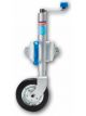 ARK 8” Standard Jockey Wheel Solid Rubber Wheel w/ Steel Rim Bolt / Weld Swivel