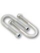 ARK 39mm U-Bolt For 39mm Round Axle 120mm Long with Nyloc Nuts